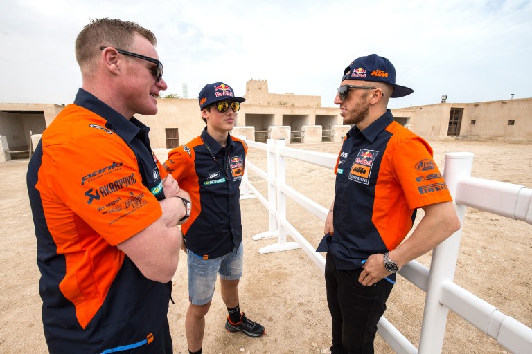 Joel Smets, Jorge Prado & Tony Cairoli Losail 2017